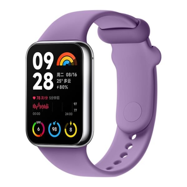 Ремінець для Xiaomi Mi Band 8 Pro/Mi Band 9 Pro/Redmi Watch 4 Silicone