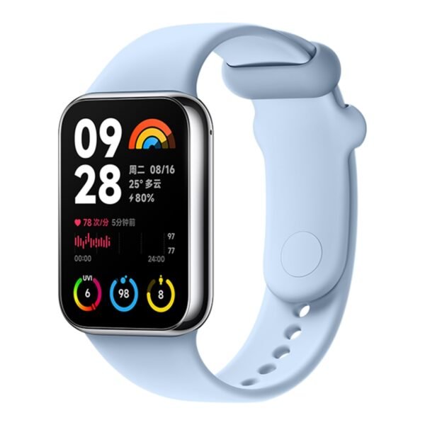 Ремінець для Xiaomi Mi Band 8 Pro/Mi Band 9 Pro/Redmi Watch 4 Silicone