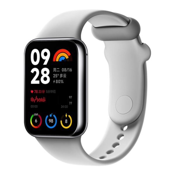 Ремінець для Xiaomi Mi Band 8 Pro/Mi Band 9 Pro/Redmi Watch 4 Silicone