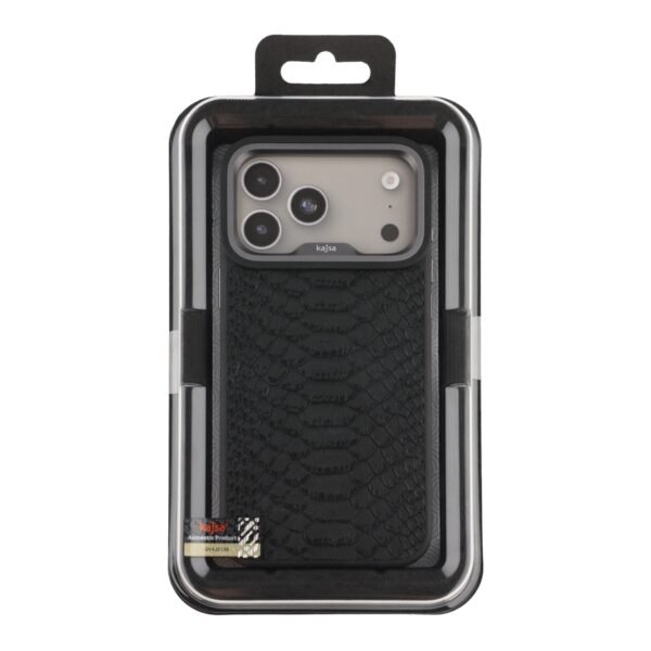 Чохол Kajsa Glamorous Collection Snake Pattern with MagSafe для iPhone 17 Pro