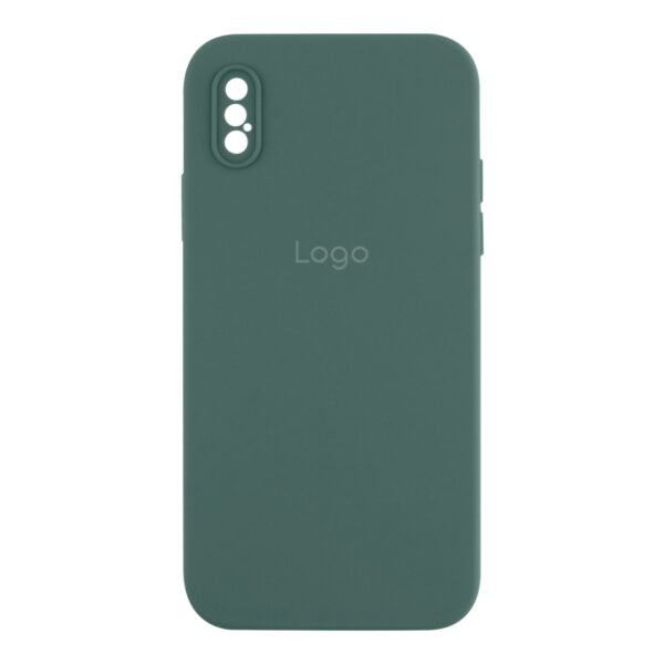Чохол Silicone Case Square Full Camera для iPhone X/Xs