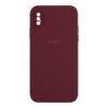 Чохол Silicone Case Square Full Camera для iPhone X/Xs