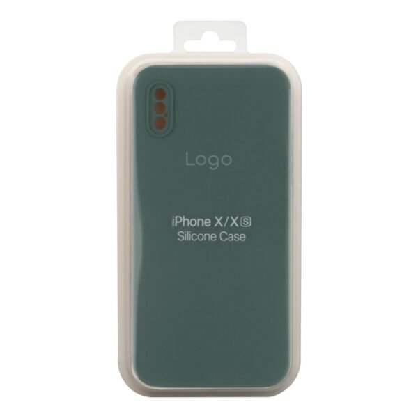 Чохол Silicone Case Square Full Camera для iPhone X/Xs