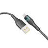 Кабель USB Ridea RC-RL15 RGB Light MicroUSB 3A 1.2m