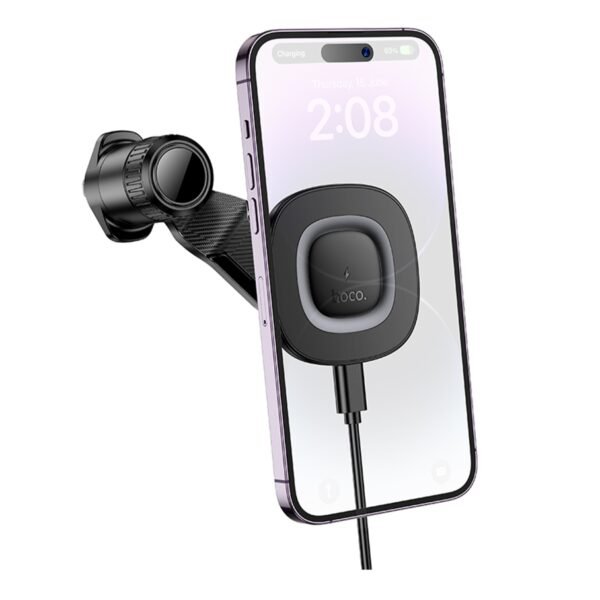 af84d4a9-21ce-11f0-80c6-9457a566888c-big.jpg Автотримач Hoco HW30 Magnetic Ring Wireless 15W