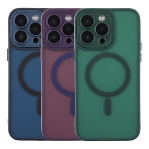b0226bcb-3e4e-11f1-80e0-9457a5668888-big.jpg Чохол TPU+PC Magnetic Matte Camera Lens with Magsafe для iPhone 14 Pro Max