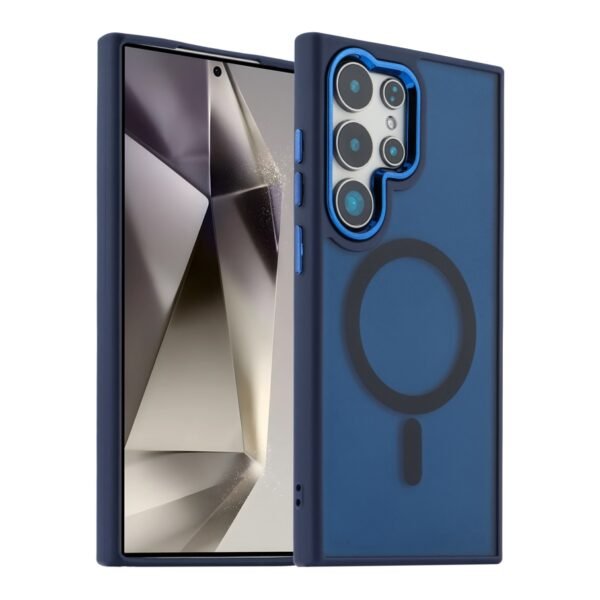 Чохол TPU+PC Space Magnetic Color with Magsafe для Samsung Galaxy S25 Ultra 5G (S938)