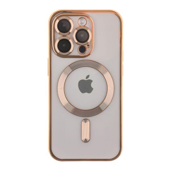 Чохол TPU Metallic Full Camera with Magsafe для iPhone 14 Pro