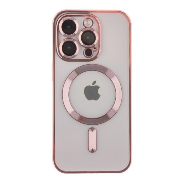 Чохол TPU Metallic Full Camera with Magsafe для iPhone 14 Pro