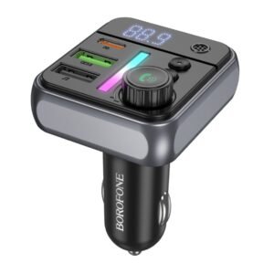 FM-трансмітер Borofone BC50 USB-C PD20W+USB-A QC18W/BT5.4 Total 38W