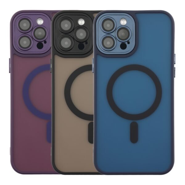 Чохол TPU+PC Magnetic Matte Camera Lens with Magsafe для iPhone 13 Pro Max