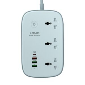 bd9d0edd-4569-11ed-8037-9457a5668888-big-1.jpg Мережевий Подовжувач LDNIO SCW3451 1USB-C PD30W / 3USB-A QC18W / 3 Sockets /WiFi 2m