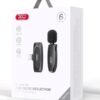 Мікрофон Петличний Бездротовий  XO MKF08B Lightning
