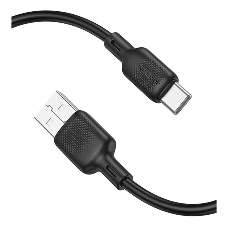 Кабель USB Borofone BX113 Silicone Type-C 3A 2m - Зображення 3
