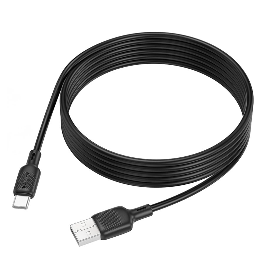 Кабель USB Borofone BX113 Silicone Type-C 3A 2m - Зображення 4