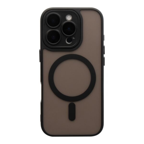 Чохол TPU+PC Magnetic Matte Camera Lens with Magsafe для iPhone 16 Pro Max
