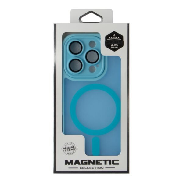 Чохол TPU+PC Magnetic Matte Camera Lens with Magsafe для iPhone 16 Pro Max