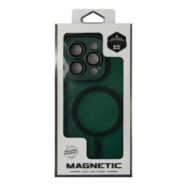 Чохол TPU+PC Magnetic Matte Camera Lens with Magsafe для iPhone 16 Pro Max