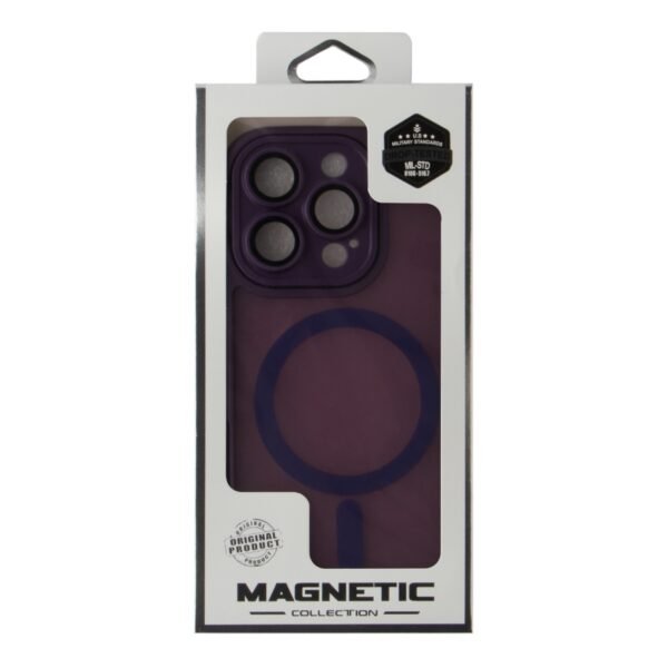 Чохол TPU+PC Magnetic Matte Camera Lens with Magsafe для iPhone 16 Pro Max
