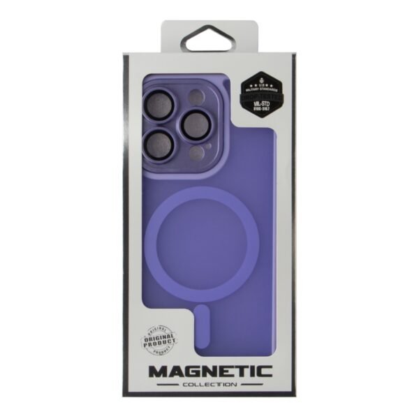 Чохол TPU+PC Magnetic Matte Camera Lens with Magsafe для iPhone 16 Pro Max