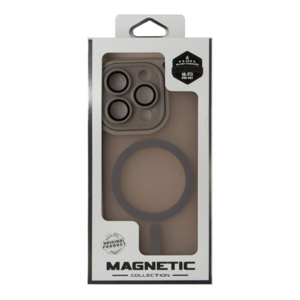 Чохол TPU+PC Magnetic Matte Camera Lens with Magsafe для iPhone 16 Pro Max