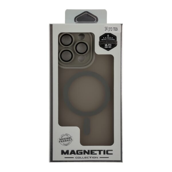 Чохол TPU+PC Magnetic Matte Camera Lens with Magsafe для iPhone 14 Pro