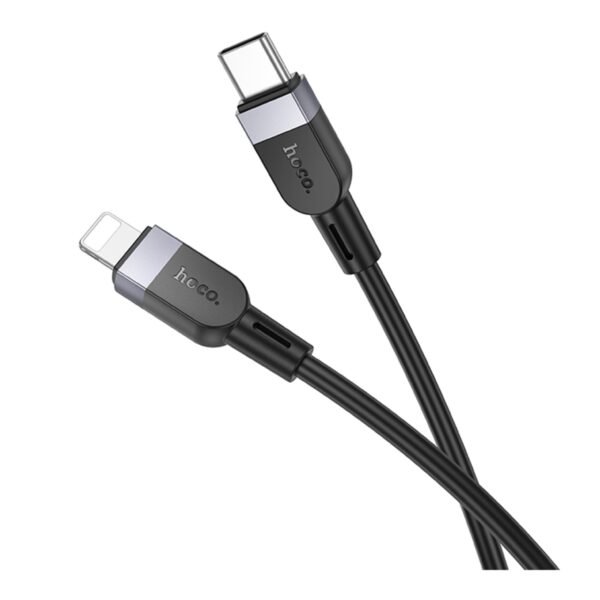 d0103e32-147b-11f0-80c4-9457a5668888-big.jpg Кабель Hoco X109 Silicone Type-C to Lightning PD27W 3m
