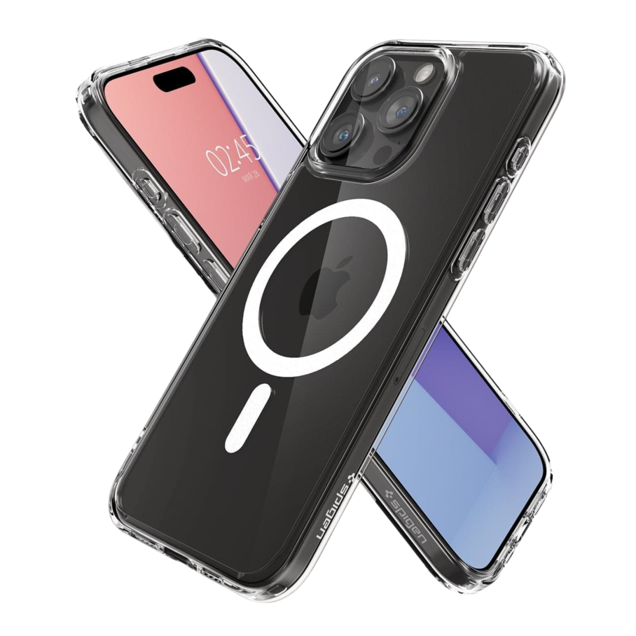 Чохол TPU+PC Spigen Ultra Hybrid with Magsafe для iPhone 15 Pro - Зображення 7