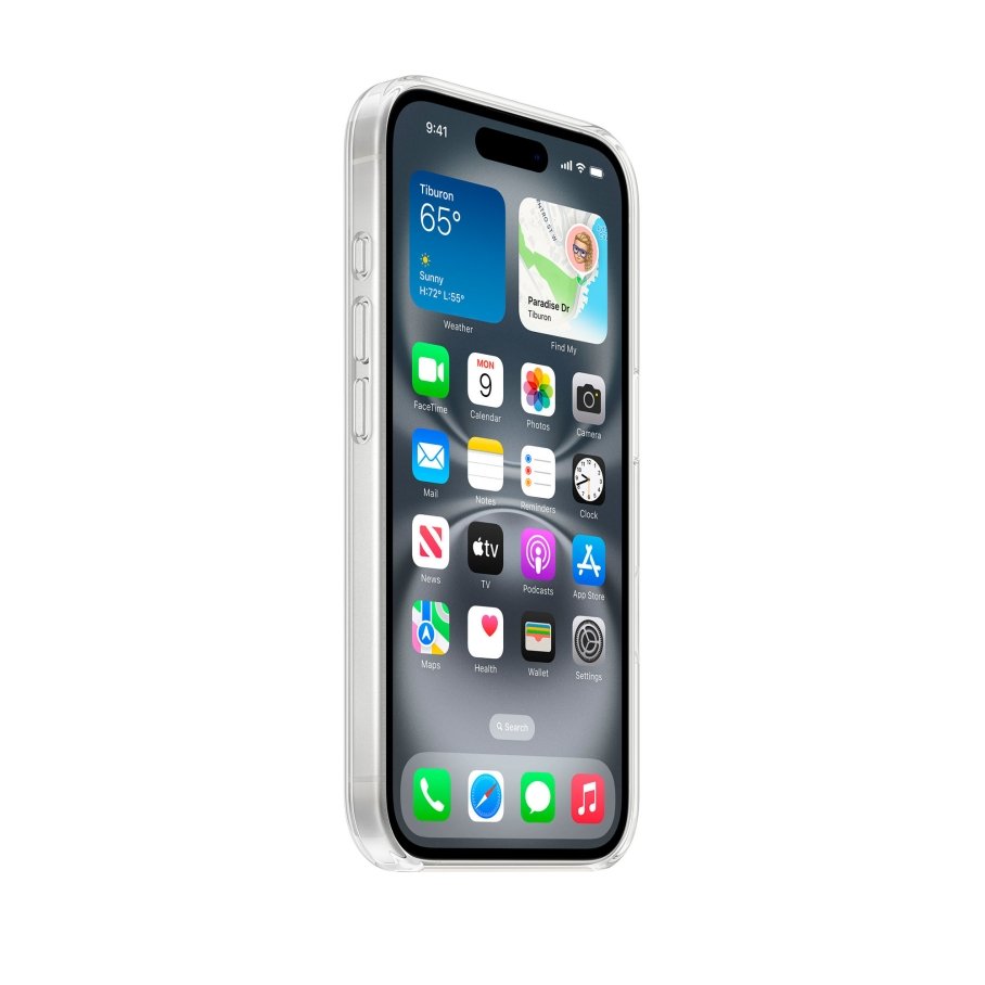 Чохол TPU Clear Case with Magsafe для iPhone 16 - Зображення 5