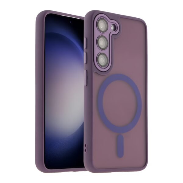 Чохол TPU+PC Magnetic Matte Camera Lens with Magsafe для Samsung Galaxy S23 5G (S911)