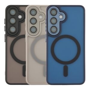 d1403eda-3e4f-11f1-80e0-9457a5668888-big.jpg Чохол TPU+PC Magnetic Matte Camera Lens with Magsafe для Samsung Galaxy S24 5G (S921)