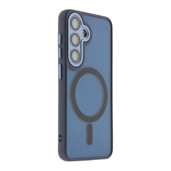 Чохол TPU+PC Magnetic Matte Camera Lens with Magsafe для Samsung Galaxy S24 5G (S921)