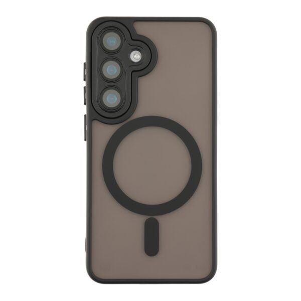 Чохол TPU+PC Magnetic Matte Camera Lens with Magsafe для Samsung Galaxy S24 5G (S921)