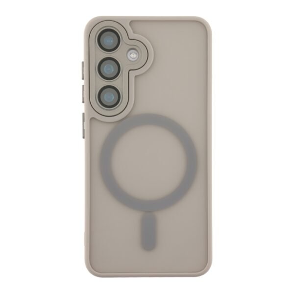 Чохол TPU+PC Magnetic Matte Camera Lens with Magsafe для Samsung Galaxy S24 5G (S921)