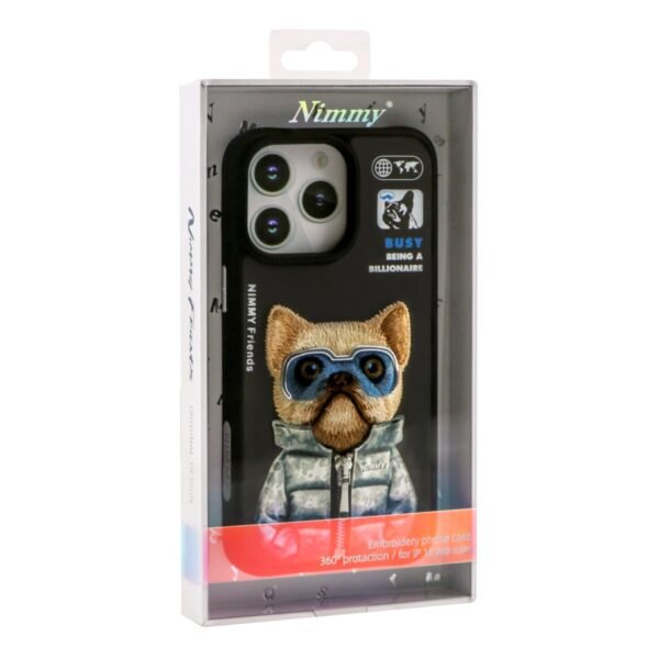 Чохол TPU+PC Nimmy 3D with Metal Buttons для iPhone 15 Pro Max