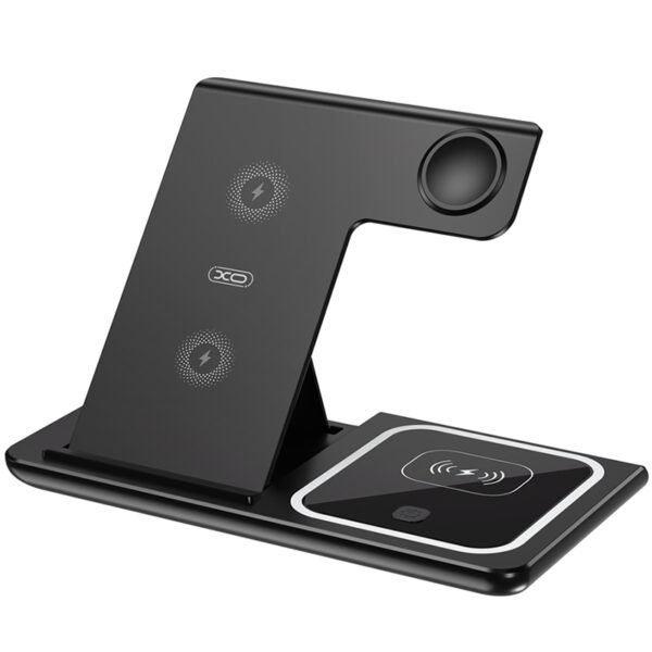 Бездротовий Зарядний Пристрій XO WX023 3 в 1 For iP Watch