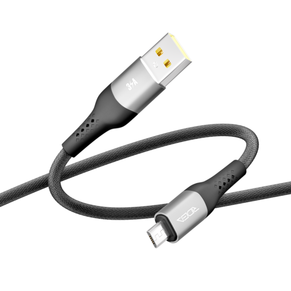 Кабель USB Ridea RC-US42 UltraStrong MicroUSB 3A 1.2m