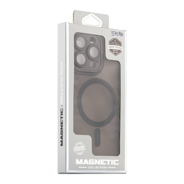 Чохол TPU+PC Magnetic Matte Camera Lens with Magsafe для iPhone 15 Pro Max