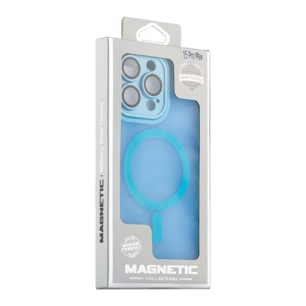 Чохол TPU+PC Magnetic Matte Camera Lens with Magsafe для iPhone 15 Pro Max