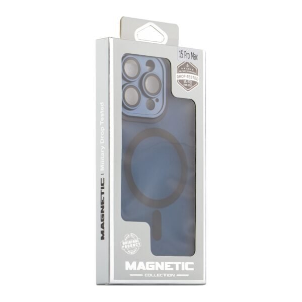 Чохол TPU+PC Magnetic Matte Camera Lens with Magsafe для iPhone 15 Pro Max