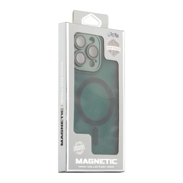 Чохол TPU+PC Magnetic Matte Camera Lens with Magsafe для iPhone 15 Pro Max