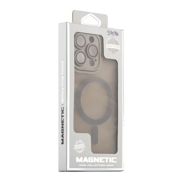 Чохол TPU+PC Magnetic Matte Camera Lens with Magsafe для iPhone 15 Pro Max