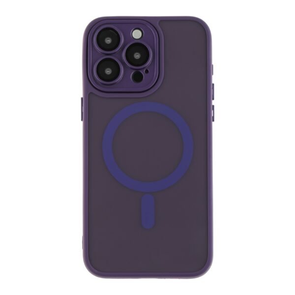 Чохол TPU+PC Magnetic Matte Camera Lens with Magsafe для iPhone 15 Pro Max