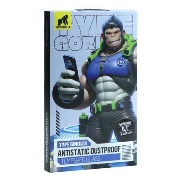 Захисне скло Type Gorilla 0.33 мм 2.5D HD Anti-Static PTJ1 для iPhone 12/12 Pro