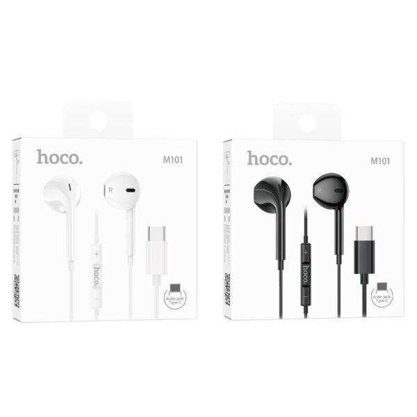 d74e5f39-0779-11ef-80a2-9457a5668888-big.jpg Навушники Hoco M101 Crystal joy wire-controlled digital earphones Type-C