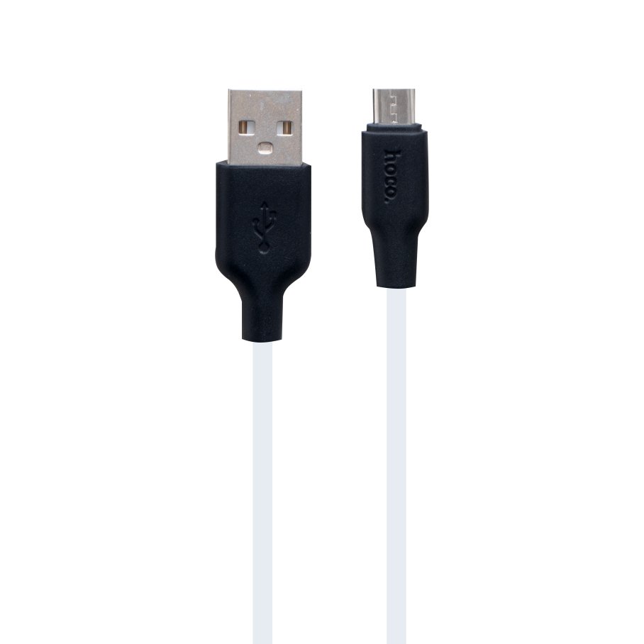 Кабель USB Hoco X21 Plus Silicone Micro - Зображення 2