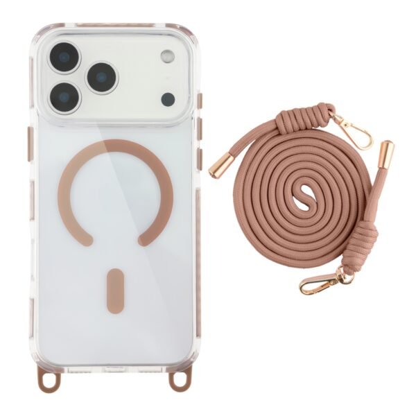 Чохол TPU+PC LanyardCase with MagSafe для iPhone 17 Pro