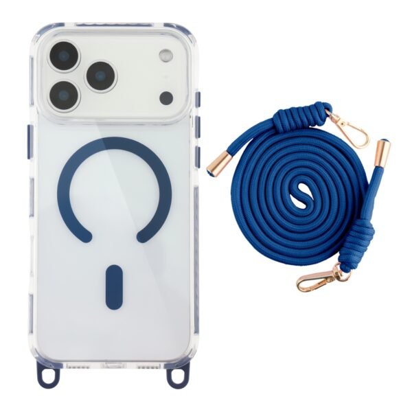 Чохол TPU+PC LanyardCase with MagSafe для iPhone 17 Pro