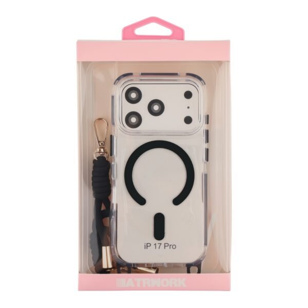 Чохол TPU+PC LanyardCase with MagSafe для iPhone 17 Pro