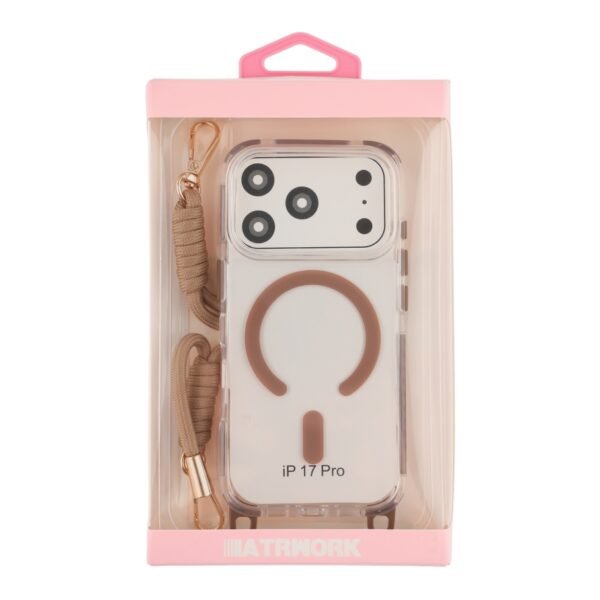 Чохол TPU+PC LanyardCase with MagSafe для iPhone 17 Pro